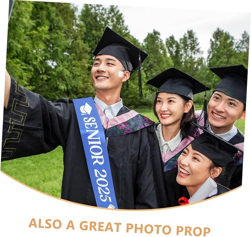 Graduation Stoles Sashes Set of 4 Durable Fabric for Kindergarten to Doctorate - Image 3